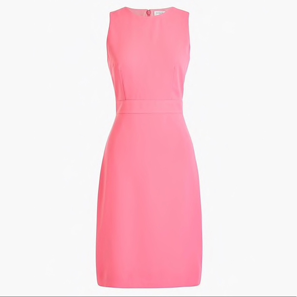 NWT J. Crew Pink Sheath Dress